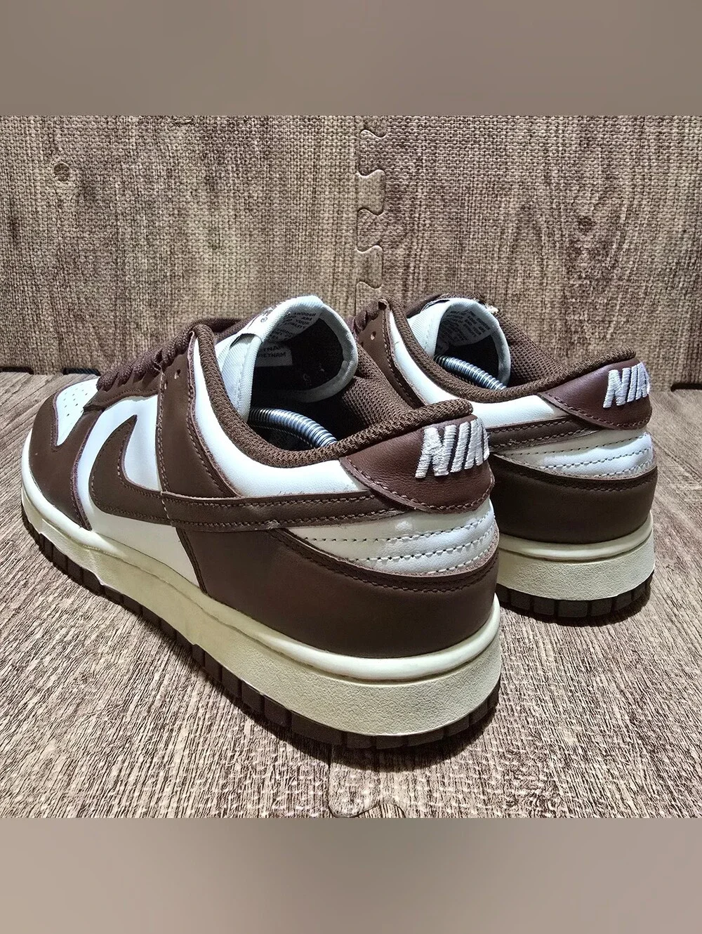 Nike Dunk Low Mocha Cacao Brown Sail DD1503-124 Size 11.5 US / 9 UK Sneakers